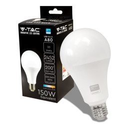 Lampada LED A80 - E27 - 20W - 3000°K - 2452 Lumen